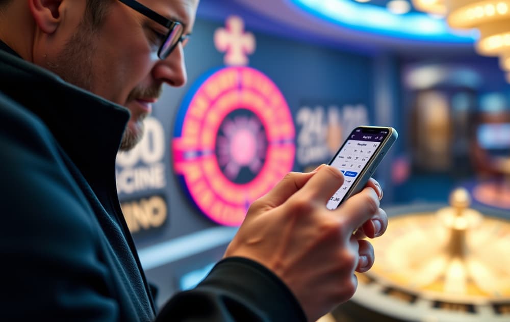 Norsk mann overfører penger til casino via mobilbank