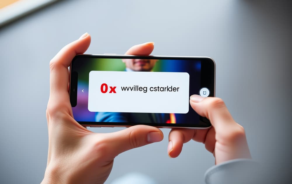 Person med mobil som viser bonustilbud uten omsetningskrav på norsk.